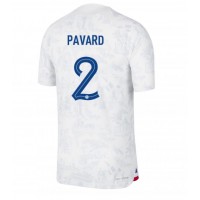 Frankrike Benjamin Pavard #2 Fotballklær Bortedrakt VM 2022 Kortermet